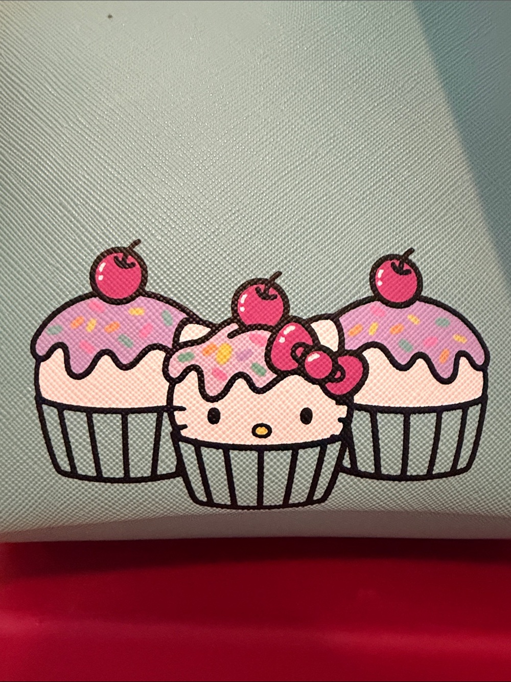 Loungefly Sanrio Hello Kitty figural cupcake 🧁 mini backpack - Picture 6 of 11